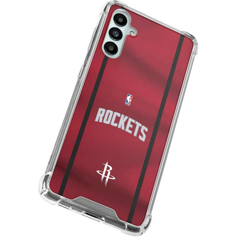 NBA Houston Rockets Jersey Galaxy A15 5G Clear Case